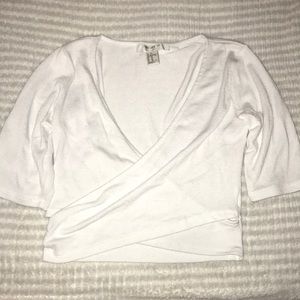 Forever 21 Cross-Over Crop Top